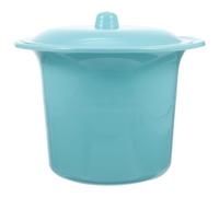 Kichvoe Vaso da Notte in Plastica Pp con Coperchio, Pentola Multifunzione Spessa Facile da Pulire per Adulti, per Uso Familiare Notturno
