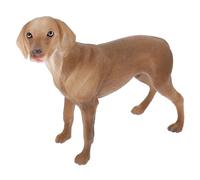 Kichvoe Weimaraner Dog Figurine Resin Dog Figurines Playset Cucciolo Figure Cake Toppers Cane Regali Commemorativi Educativi Cani Animali Giocattoli Per Il Compleanno Pasqua Decorazioni