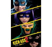 Kick-Ass 2 DOPPIA FACCIA ORIGINALE FILM POSTER Regolare Uno 1 Foglio Hit Girl