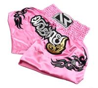 Kick Box Like a Pro - Pantaloncini da combattimento da donna realizzati per migliorare le prestazioni in qualsiasi sport, XXL, rosa