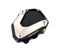 Kick Pad Supporto Laterale per Moto Piastra Cavalletto Piastra di Estensione per BMW R1200RT R 1200 RT R 1200RT 2004-2013 Piedini per Cavalletto cavalletto Laterale(Nero)