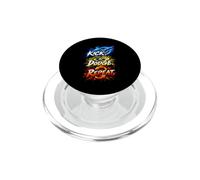 Kick & Repeat maglietta da combattimento di Capoeira Roda PopSockets PopGrip per MagSafe