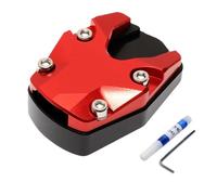 Kick Stand Plate For Motorcycle - Anti Sinking Plate Support Accessory | Motorcycle Foot Plâte | Aluminum Alloy, Raised Edge, For Soft Ground Grass Hot Pavement, Support Plâte Fòr Parking