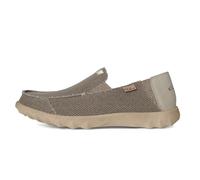Kickback Couch Classic Mocassini Slip-On da Uomo in Tela - Scarpe Estive Casual per Viaggio e Spiaggia con Suola Antiscivolo - Calzata Confortevole per Comfort Tutto Il Giorno - Bruno Brown, EU 46