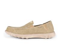 Kickback Couch Classic Mocassini Slip-On da Uomo in Tela - Scarpe Estive Casual per Viaggio e Spiaggia con Suola Antiscivolo - Calzata Confortevole per Comfort Tutto Il Giorno - Nut, EU 40