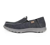 Kickback Couch Classic Mocassini Slip-On da Uomo in Tela - Scarpe Estive Casual per Viaggio e Spiaggia con Suola Antiscivolo - Calzata Confortevole per Comfort Tutto Il Giorno - Dark Navy, EU 44