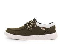 Kickback Haven Mocassini Slip-On Uomo Stile Sneaker - Scarpe Casual in Mesh Elasticizzato con Lacci Elastici Regolabili, Leggere e Comode per l’Uso Estivo - Cachi, EU 45