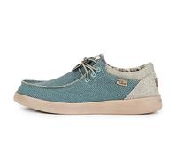 Kickback Haven Shoes - Mocassini da Uomo - Colore Aqua - Scarpe Leggere da Uomo Eleganti e Casual - Scarpe di Tela da Uomo per Tutto Il Giorno - Scarpe Slip on da Uomo - Taglia EU45