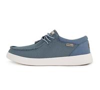 Kickback Haven Shoes - Mocassini da Uomo - Colore Light Blue - Scarpe Leggere da Uomo Eleganti e Casual - Scarpe di Tela da Uomo per Tutto Il Giorno - Scarpe Slip on da Uomo - Taglia EU44