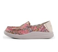 Kickback Mocassino Rizzo da Donna Scarpa Slip on Moc Toe Leggera - Look Rilassato per Tutto Il Giorno - Ortopedia in Schiuma Foderata in Pelle - Estate Casual - Colore Rosa Multicolore - EU37