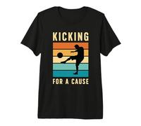 Kickball per Una Causa Retro Kick Balls AMA Giocare a Kickball Maglietta Premium