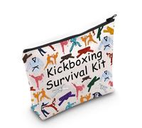 Kickboxer, kit di sopravvivenza per kickboxing, regalo per allenatore di kickboxing, borsa per cosmetici, Kickboxing Survival Regno Unito