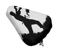 Kickboxing - Coprisedile impermeabile per cyclette, con coulisse, per pioggia, neve, polvere, città, mountain bike