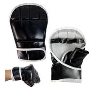 Kickboxing Gloves Half Finger, Open Palm Grappling Gloves, Half Finger Boxing Gloves, Boxing Gloves for Sparring, Adjustable Kickboxing Gloves, Boxing Gloves for Training, Grappling Gloves for Boxing