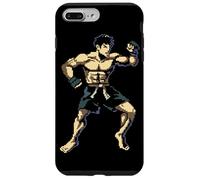 Kickboxing Guy Pixel Art Kickboxer per ragazzi Custodia per iPhone 7 Plus/8 Plus