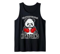Kickboxing Panda Tutto Quello Che Voglio Fare è Un Simpatico Orso Kickboxer Canotta