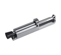 Kickdown Door Stop in lega di zinco Easy Step Door Stopper Spring Telescopic Step On Off Door Stoper (Argento)