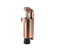 Kickdown Door Stopper Spring Loaded Foot Pedal Stops 112mmL Copper Tone