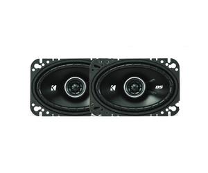 Kicker 43DSC4604 Audio Auto Altoparlante Coassiale Sistema DS 10.2x15.2cm Nero