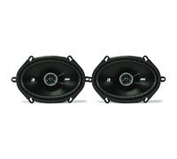 Kicker 43DSC6804 Audio Auto Altoparlante Coassiale Sistema DS 15.2x20.3cm Nero