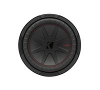 Kicker 48CWR104 Audio Compr 25.4cm Subwoofer Doppio Suono Bobina 4 Ohm Nero/