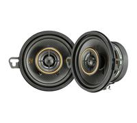 KICKER 51KSC3504 Coaxial Speaker System, 2-Way Design, One (1) Pair, 3.5" (89mm) Polypropylene Woofer/Midrange, 1/2" (13mm) Silk-Dome Tweeters, 50 Watts RMS, 100 Watts Peak