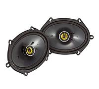 KICKER CS Series CSC68 - Altoparlanti per sistema audio per auto, 15,2 x 20,3 cm, confezione da 2, colore: nero