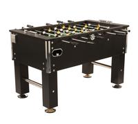 Kicker Tavolo Kicker Professionale Calcio Deluxe Nero, 140 X 74 CM Grande, 82 KG
