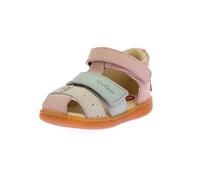 Kickers Kick Bazar, Sandali Unisex-Bambini, Rosa Chiaro Multi, 25 EU