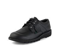 Kickers Calcio Lo Vegan Synt Au Blk, Derby Unisex-Adulto, Leather Alternative Black, 42 2/3 EU