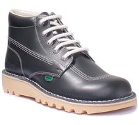 Kickers Uomo Kick Hi Core Marina/Natural Cuoio Stivali-UK 10.5