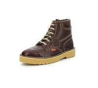 Kickers Daltrey Hi, Stivaletto Uomo, Marrone Scuro, 42 EU