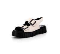 KICKERS Donna Falk Sandalo, bianco, 36 EU