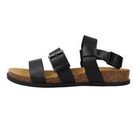 Kickers - Elegant Buckle Flat Sandali - - Shoes - Donna - Nero - 36 EU