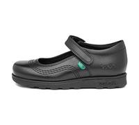 Kickers Fragma Pop - Mocassini Bimba 0-24, Nero (Black Blk), 29 EU