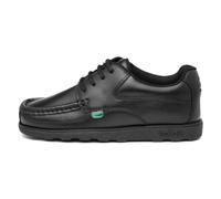 Kickers Fragma15 Lace MTO Lthr Jm - Scarpe Stringate Derby Bambino, Nero (Black), 33 EU