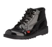 Kickers Unisex Kids Kick Hi Core Boots, Black (PATENT Black), 5 UK (38 EU)