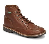 Kickers Kick col - Stivali Arricciati Unisex Bambini, Marrone (Camel 114), 26 EU