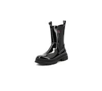 Kickers Kick Goz, Stivaletto Bambina, Nero Laccato, 34 EU