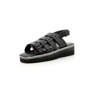KICKERS Kick Hi Sunny, Sandali con Tacco Donna, Nero, 38 EU