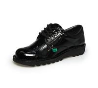 Kickers Kick Lo Core, Scarpe Stringate Basse Derby Donna, Nero (Black), 42 EU
