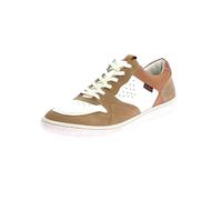 Kickers Kick Sackers, Scarpe da Ginnastica Uomo, Cammello Bianco Rompere Rosso, 40 EU