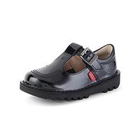 Kickers Kick T, Sandali con Chiusura a T Donna, Nero (Black), 39 EU