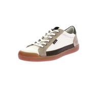 Kickers Kick Trainer, Scarpe da Ginnastica Uomo, Bianco Beige Cachi, 46 EU