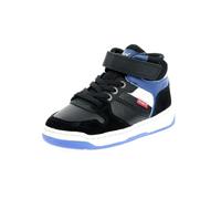 Kickers Kickado, Scarpe da Ginnastica Unisex-Bambini, Nero, 34 EU