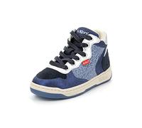 Kickers Kicklax, Scarpe da Ginnastica Bambina, Marina, 25 EU