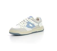KICKERS KIKOUAK JR, Scarpe da Ginnastica, Blanc Bleu, 35 EU