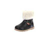 KICKERS NONOFUR, Stivaletto Unisex-Bambini, Stelle Nere Luminose, 24 EU