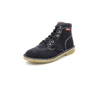 Kickers Orilegend, Scarpe Stringate Derby Donna, Blu (Marine Perm 10), 38 EU