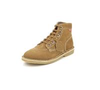 Kickers Orilegend, Scarpe Stringate Derby Donna, Marrone (Camel Perm 114), 37 EU